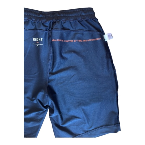 Rhone Men’s Linerless Activewear Shorts Navy Size S - Picture 4 of 9